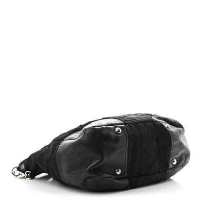 Prada Tessuto Nylon Cervo Lux 24H Tote Black 4 of 11