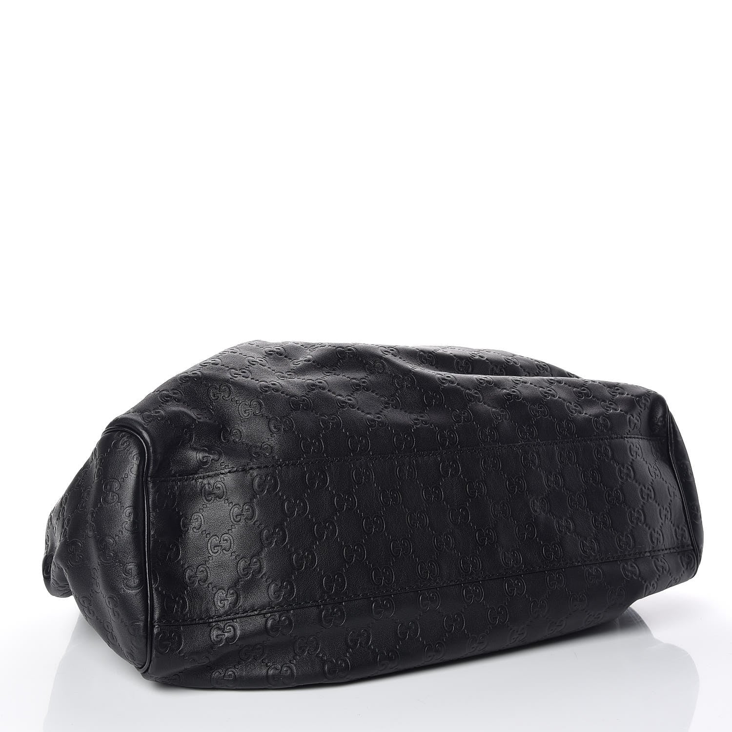 Gucci Guccissima Large Sukey Tote Black 4 of 9