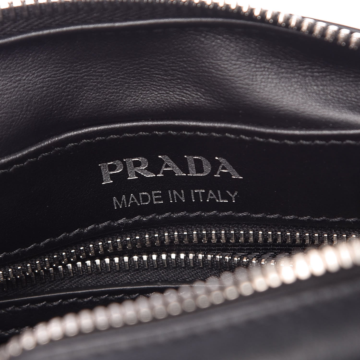 Prada City Calf Banana Print Camera Bag Black Fuchsia 6 of 9