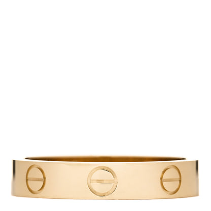 Cartier 18K Yellow Gold 3.5mm LOVE Wedding Band Ring 52 6 1 of 4