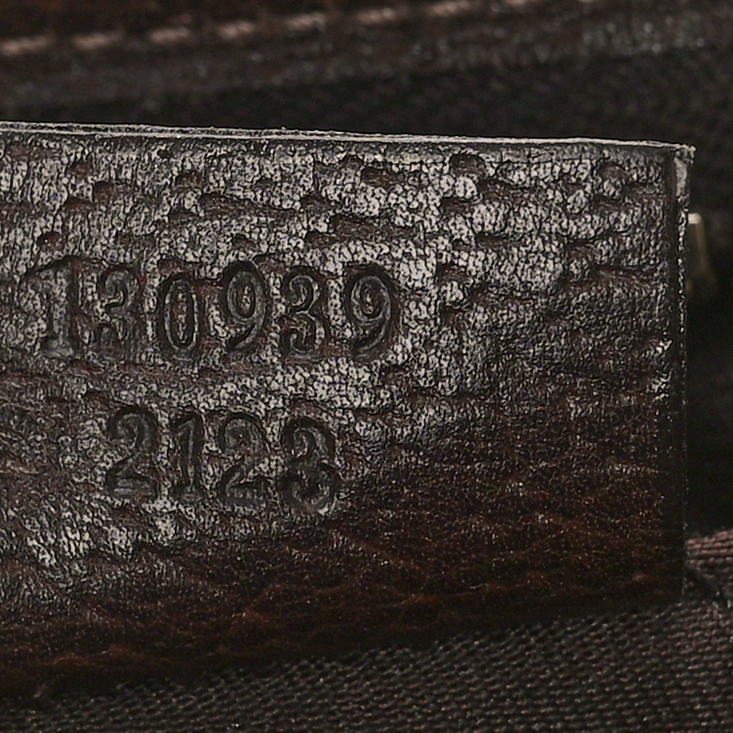 Monogram D Ring Abbey Pochette Brown