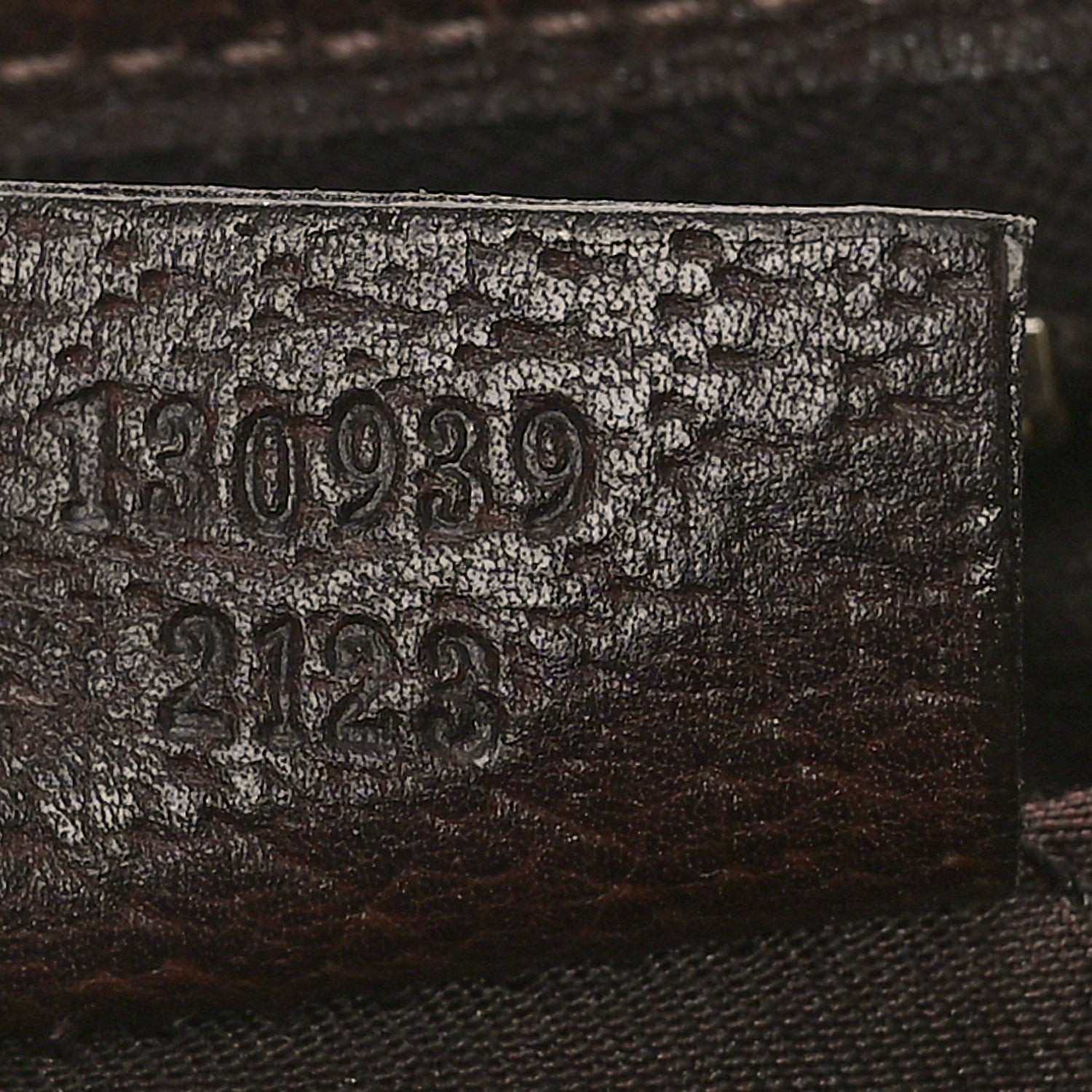 Gucci Monogram D Ring Abbey Pochette Brown 7 of 11