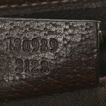 Gucci Monogram D Ring Abbey Pochette Brown 7 of 11