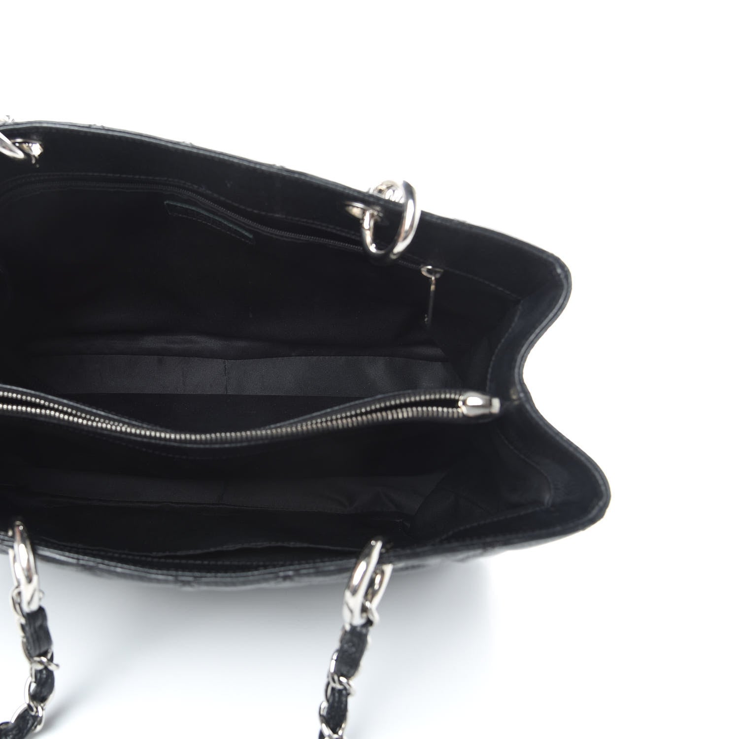 Chanel Caviar Quilted Grand Shopping Tote GST Black 5 of 17