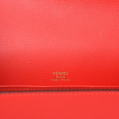 Hermes Evercolor Mini Sac Roulis Rouge De Coeur 8 of 11