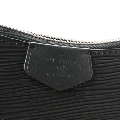 Louis Vuitton Epi Easy Pouch On Strap Black 5 of 10