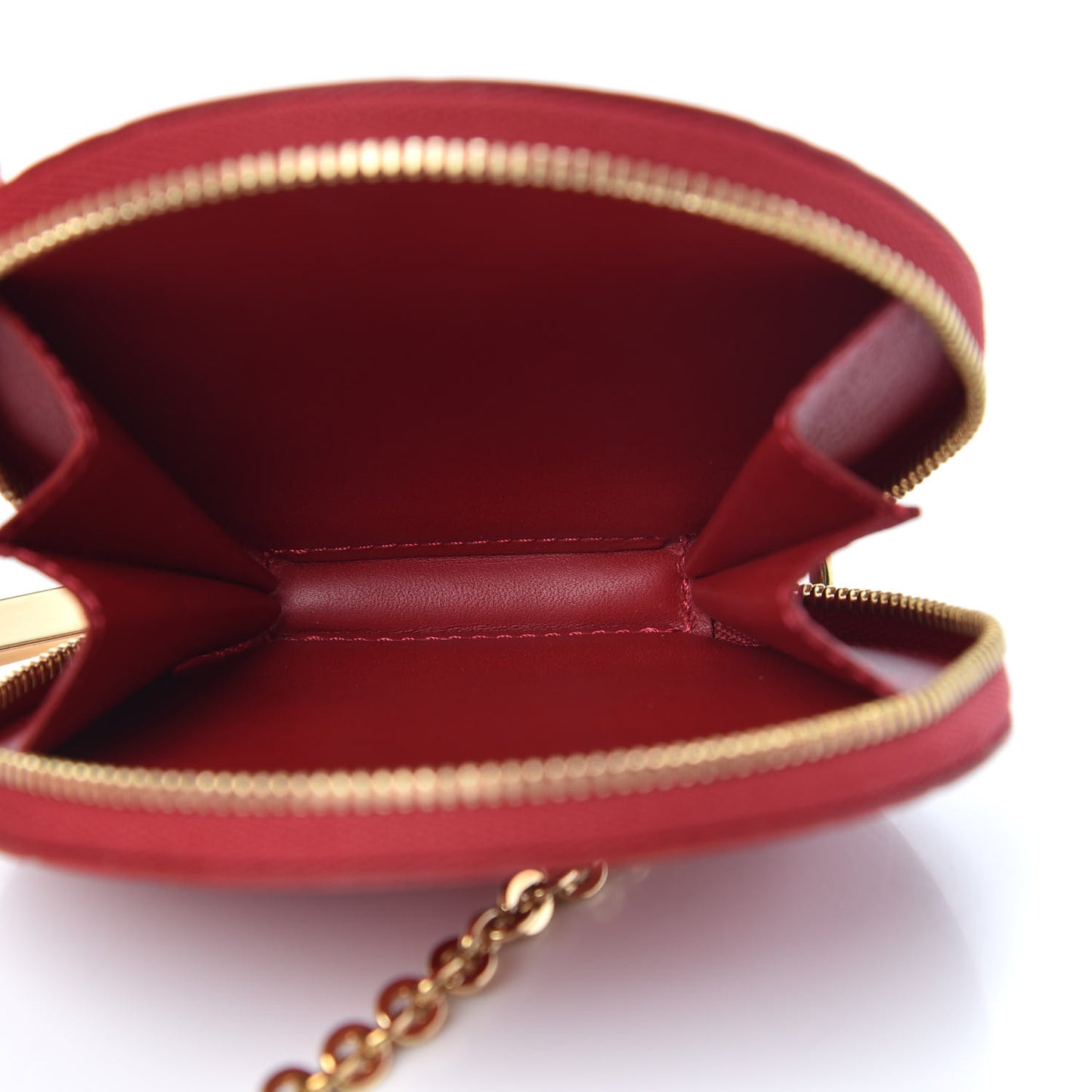 Vernis Chapeau Coin Purse Pomme D'Amour