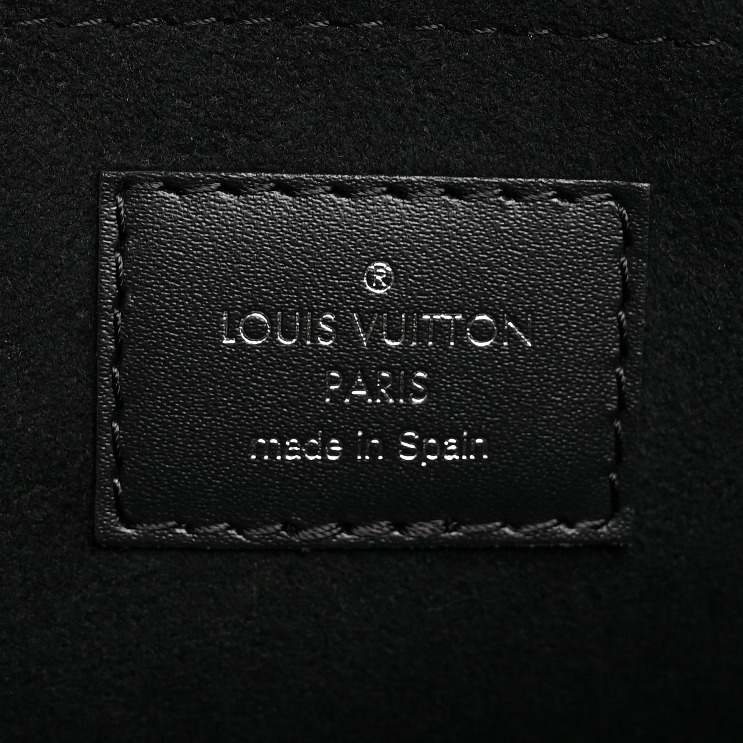 Louis Vuitton Epi Neverfull Pochette MM GM Black 6 of 7