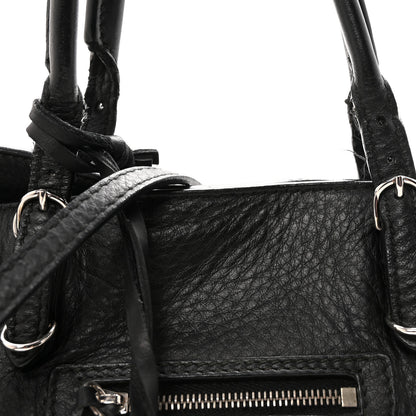 Balenciaga Veau Papier A6 Zip Around Tote Black 8 of 11