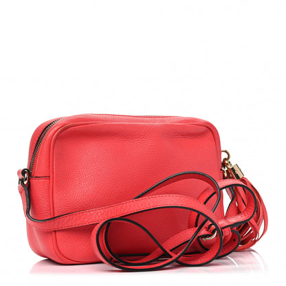 Gucci Pebbled Calfskin Small Soho Disco Bag Begonia Pink 2 of 11