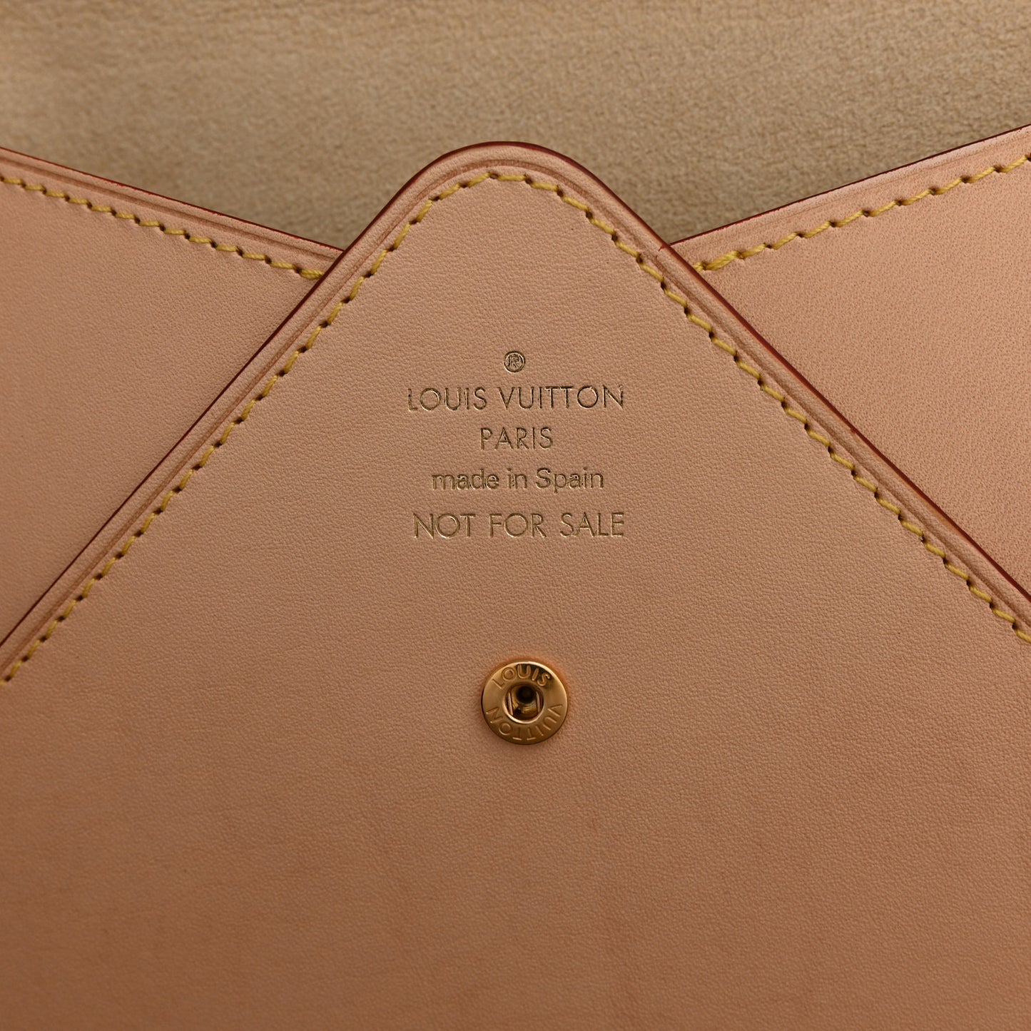 Vachetta Envelope Pouch