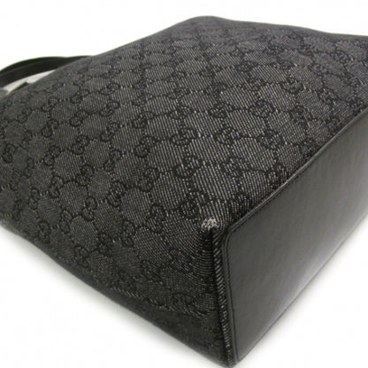 Gucci Denim Monogram Bucket Tote 5 of 11