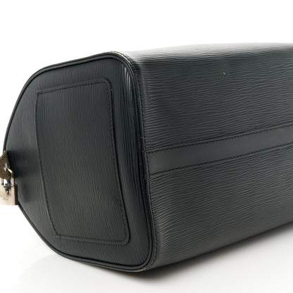Louis Vuitton Epi Speedy 30 Black 10 of 12