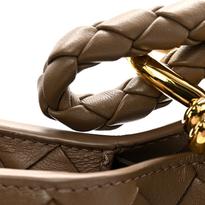 Bottega Veneta Nappa Intrecciato Large Andiamo Parachute Shoulder Bag Pinecone 11 of 12