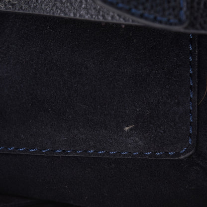 Alexander Wang Suede Kirsten Satchel Navy 9 of 10
