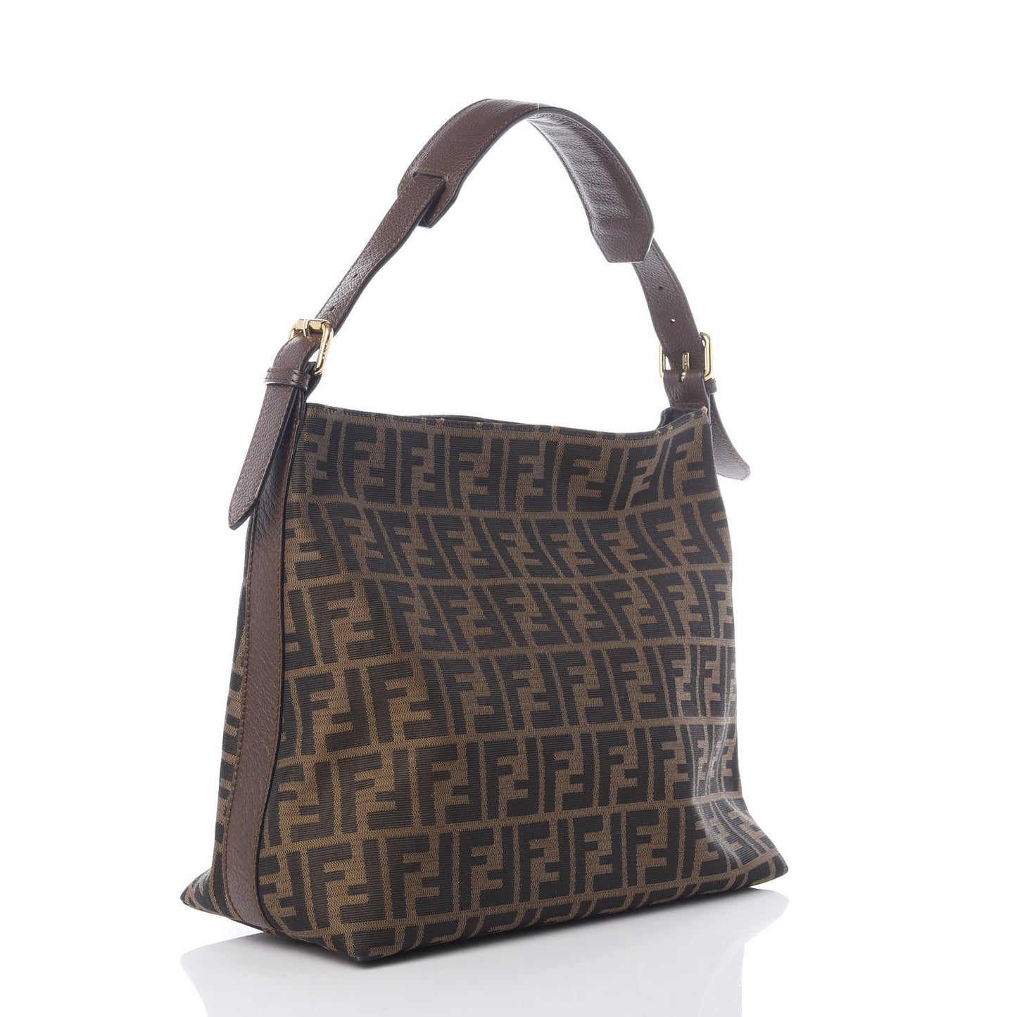 Zucca Vitello Artic Small Hobo Tobacco Castagna