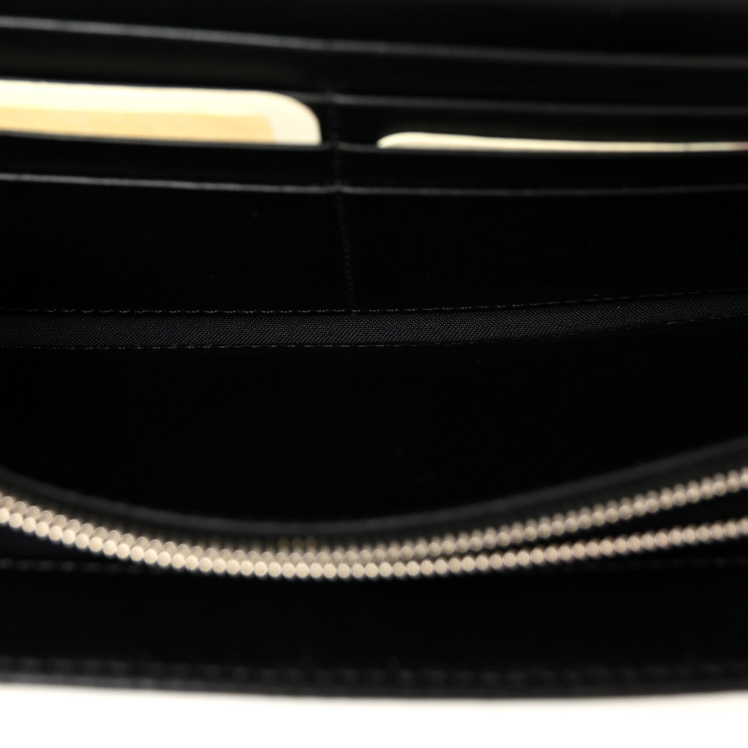 Fendi Vitello Liberty Fun Fair Studded Continental Wallet On Chain Black Multicolor 4 of 8