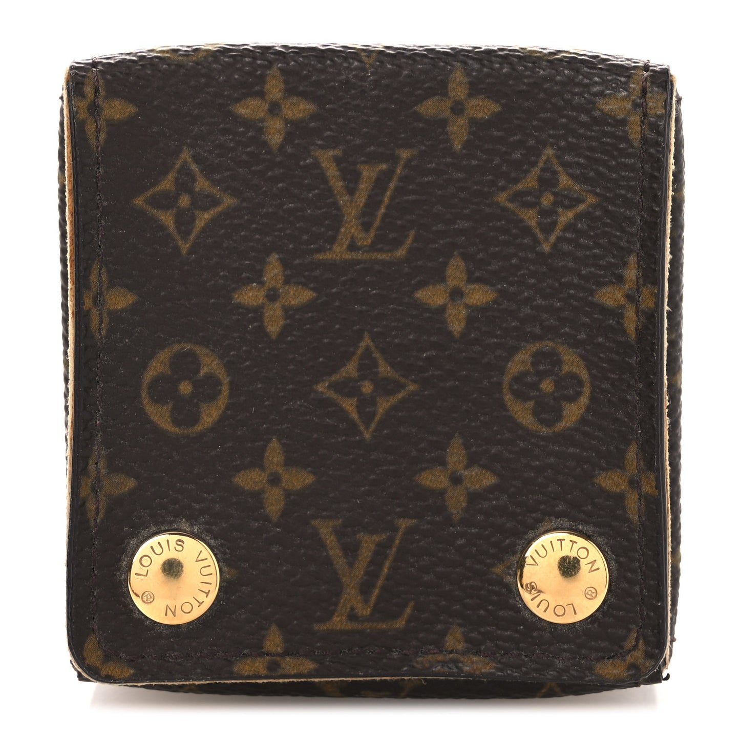 Monogram Ring Holder Case