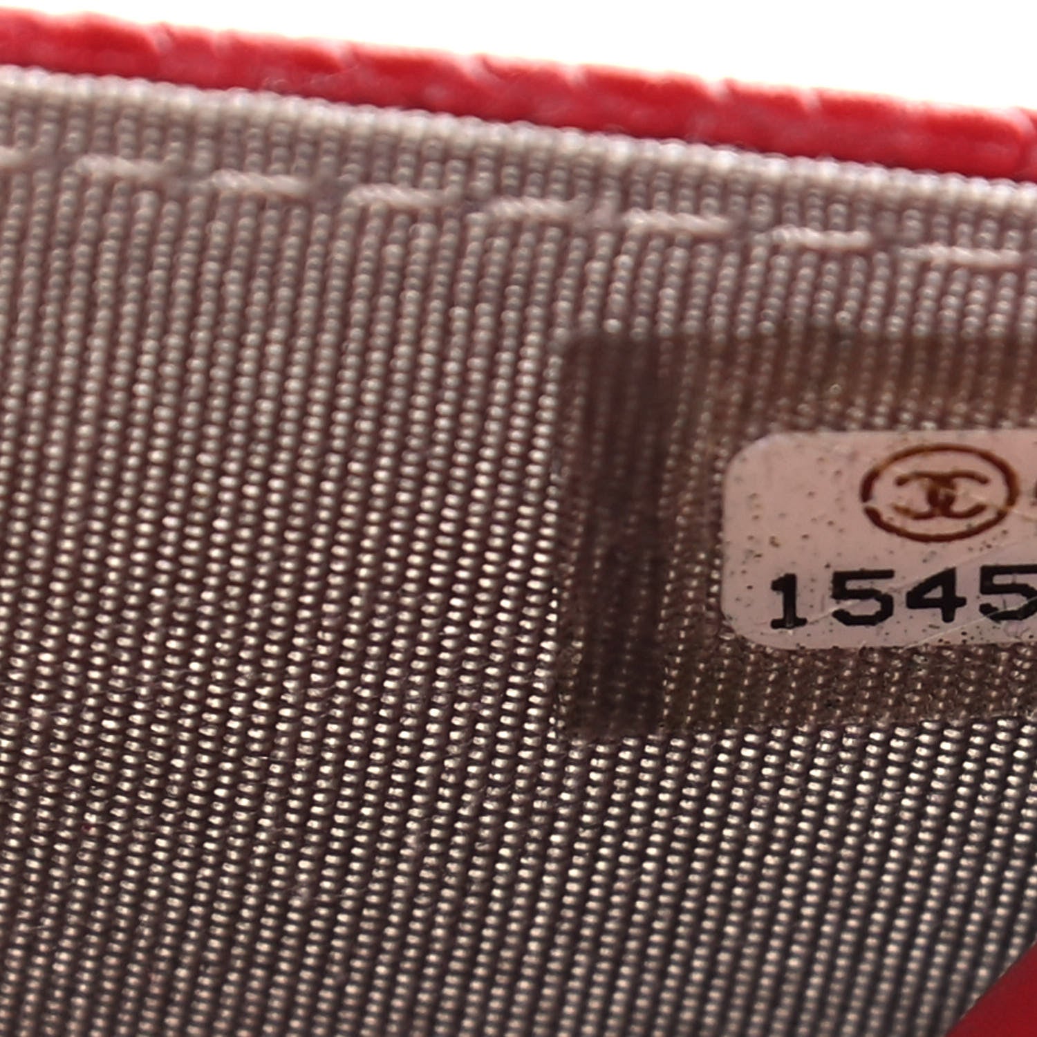 Chanel Caviar Timeless CC Wallet On Chain WOC Red 8 of 17