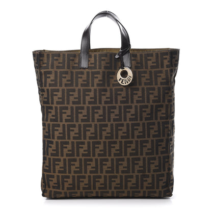 Fendi Zucca Shopping Tote Tobacco 1 of 15