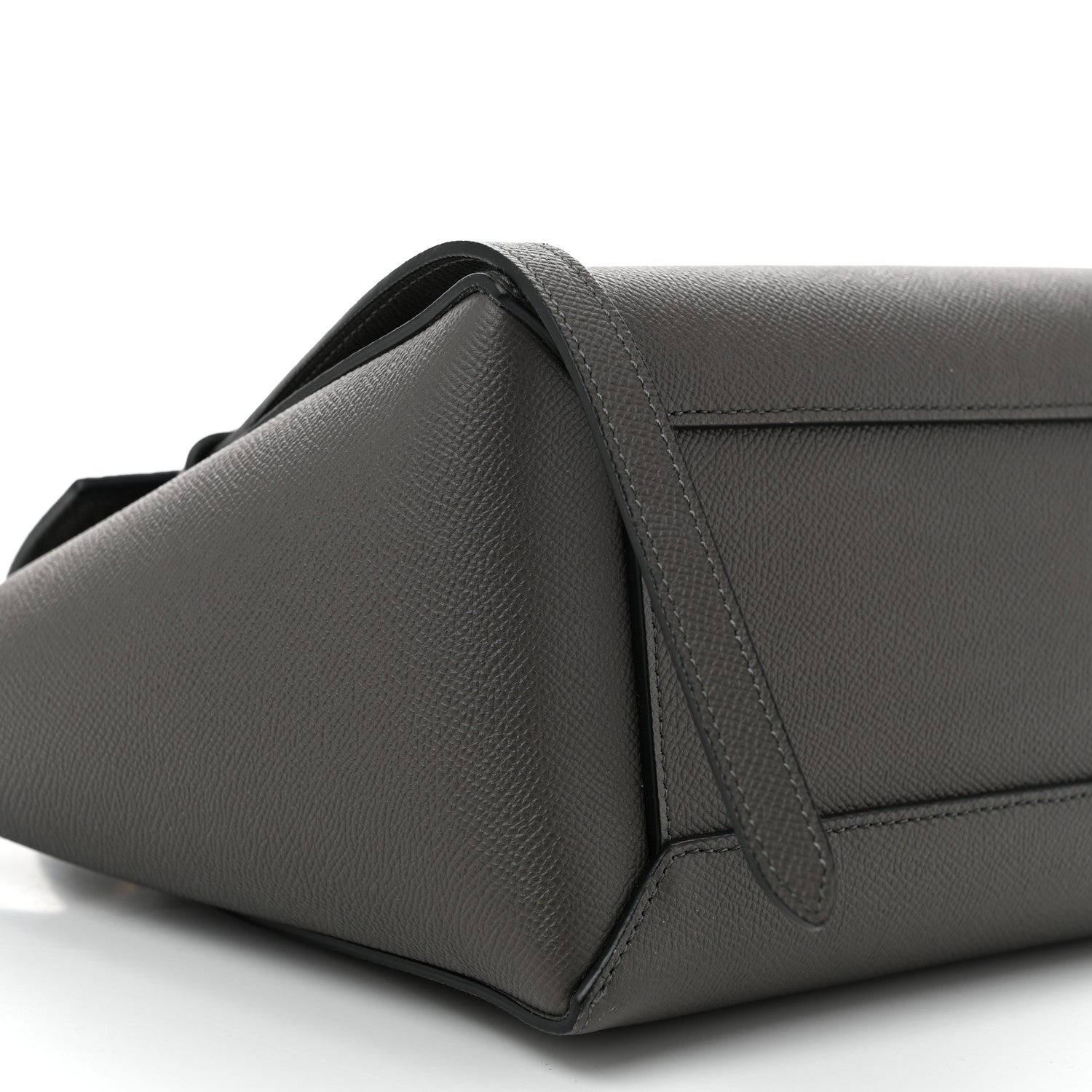 Celine Grained Calfskin Micro Belt Bag Grey 10 of 11