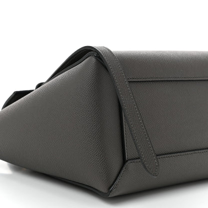 Celine Grained Calfskin Micro Belt Bag Grey 10 of 11