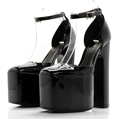 Valentino Garavani Patent DiscoBox 80/180mm Platform Pumps 39 Black 3 of 11