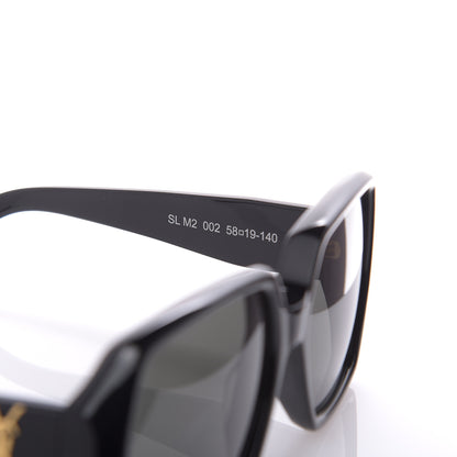 Saint Laurent SL M2 Sunglasses Black 5 of 8