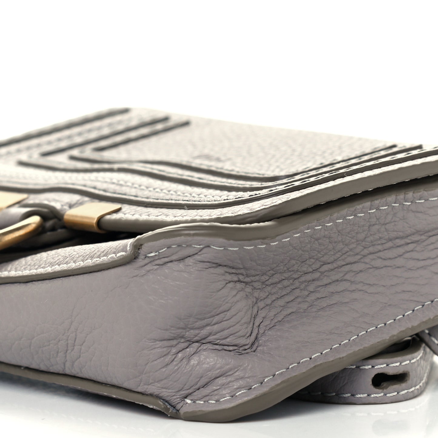 Calfskin Marcie Convertible Belt Bag Cashmere Grey