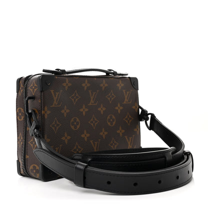 Louis Vuitton Monogram Macassar Handle Soft Trunk Black 3 of 10