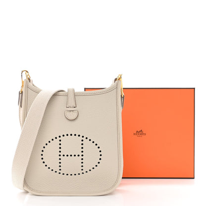 Hermes Taurillon Clemence Amazone Evelyne TPM Beton 11 of 11