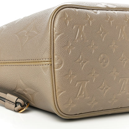 Louis Vuitton Empreinte Monogram Giant Neverfull MM Tourterelle 8 of 9