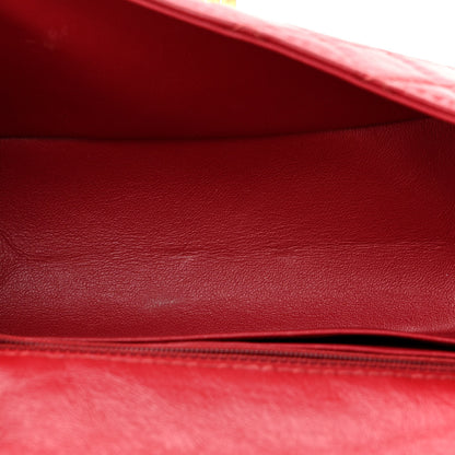 Chanel Aged Calfskin Quilted 2.55 Reissue Mini Flap Red 5 of 13