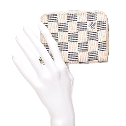 Louis Vuitton Damier Azur Zippy Coin Purse 2 of 8