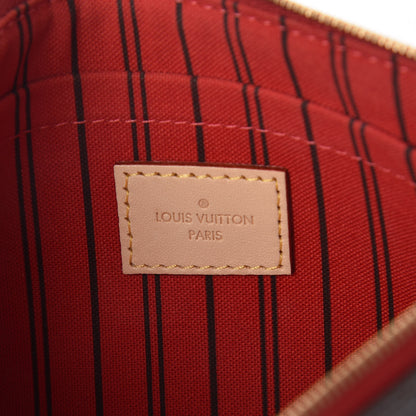 Louis Vuitton Monogram Neverfull MM GM Pochette Cherry 6 of 6
