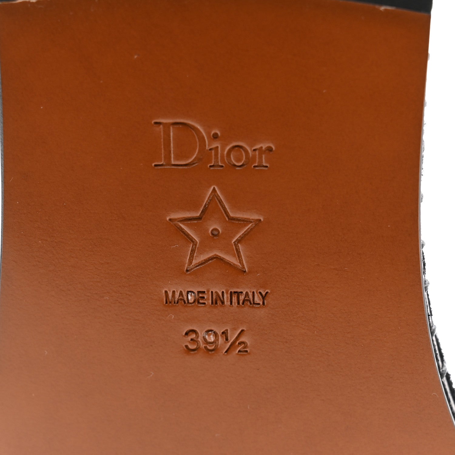 Christian Dior Suede Resille Nicely-D Ballet Flat 39.5 Black 7 of 8