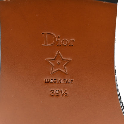 Christian Dior Suede Resille Nicely-D Ballet Flat 39.5 Black 7 of 8