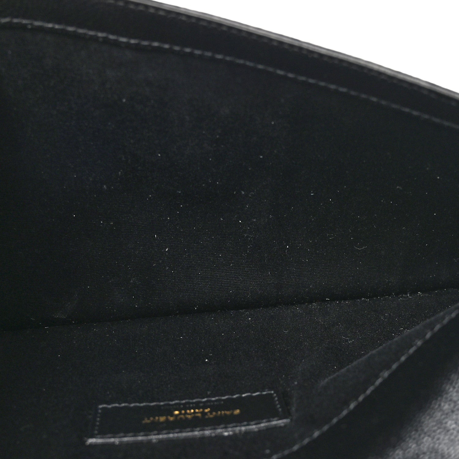 Saint Laurent Grain De Poudre Uptown Pouch Black 6 of 8
