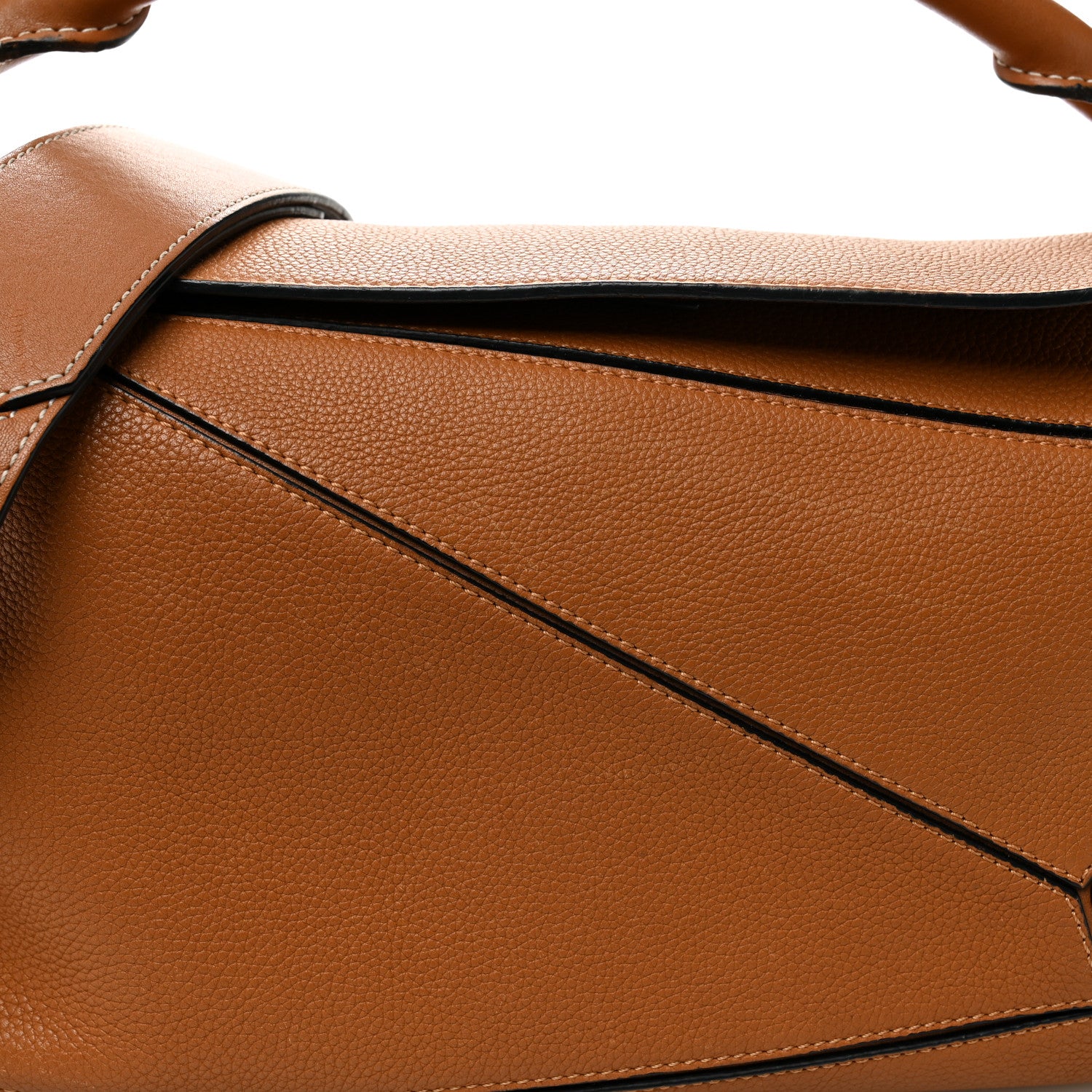 Loewe Calfskin Medium Puzzle Bag Tan 8 of 12