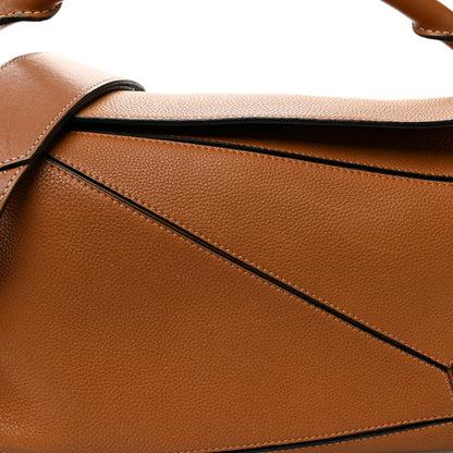 Loewe Calfskin Medium Puzzle Bag Tan 8 of 12