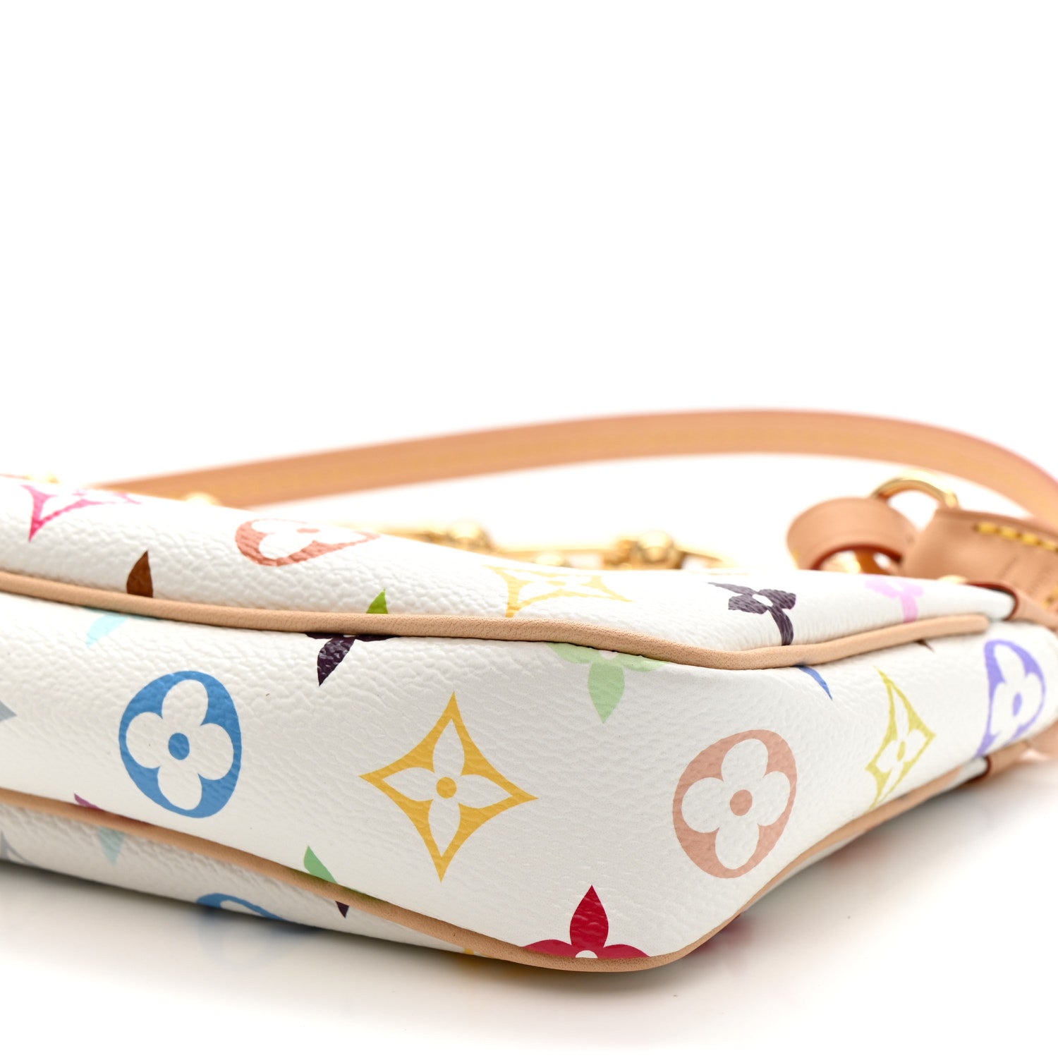 Louis Vuitton LV X TM Monogram Multicolor Pochette Accessories White 9 of 10
