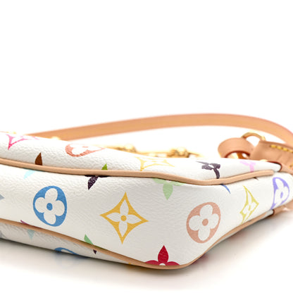Louis Vuitton LV X TM Monogram Multicolor Pochette Accessories White 9 of 10