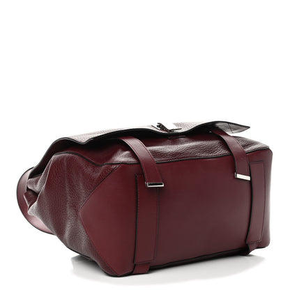 Proenza Schouler Pebbled Calfskin PS Courier Backpack Oxblood 3 of 4