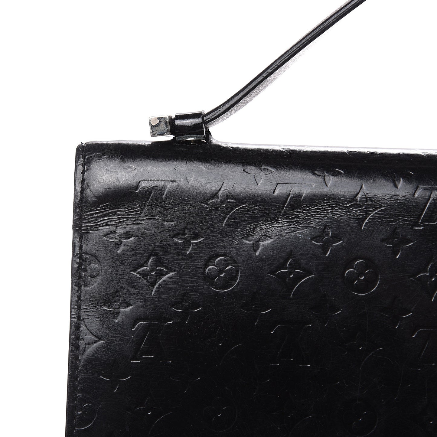 Monogram Glace Anouchka Pochette GM Black