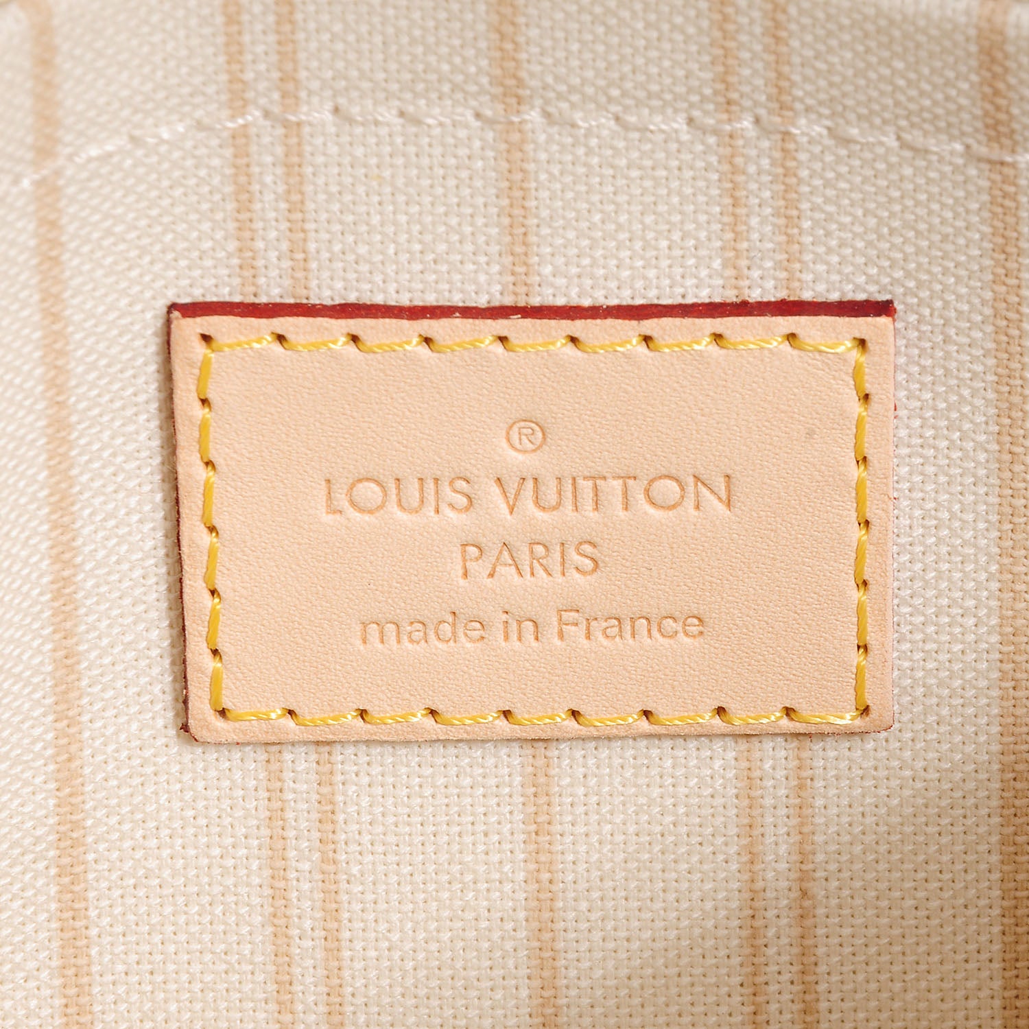 Louis Vuitton Damier Azur Neverfull MM GM Pochette 6 of 7
