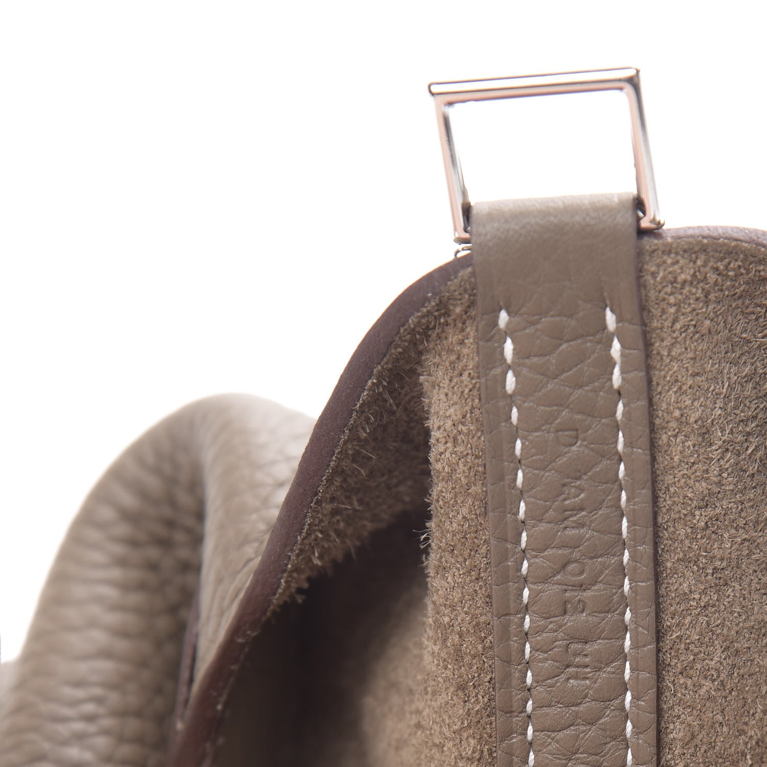 Hermes Taurillon Clemence Picotin Lock 18 PM Etoupe 7 of 11