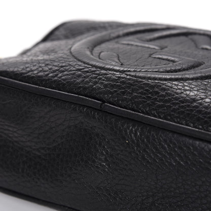 Gucci Pebbled Calfskin Mini Soho Disco Bag Black 10 of 12