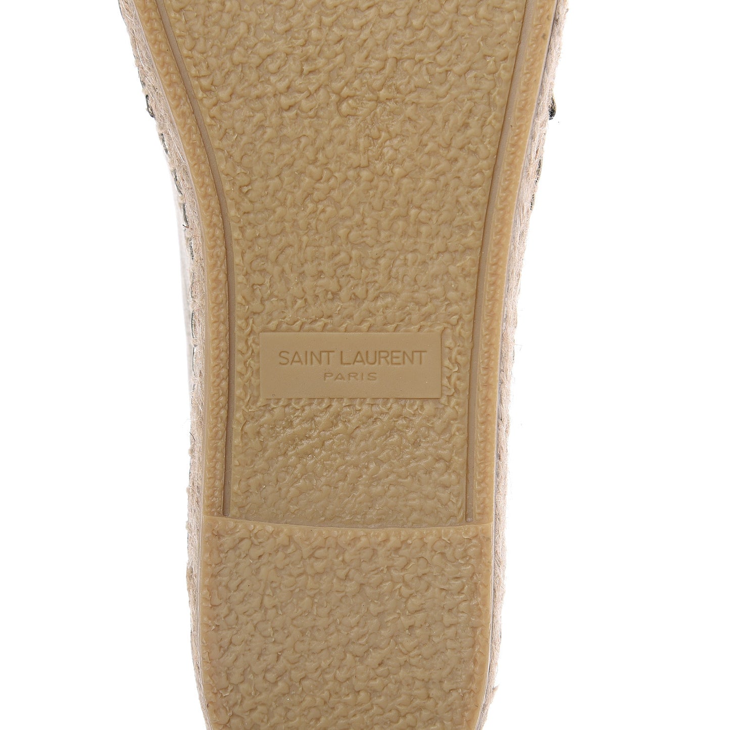 Metallic Lambskin Monogram Espadrilles 36.5 Gold