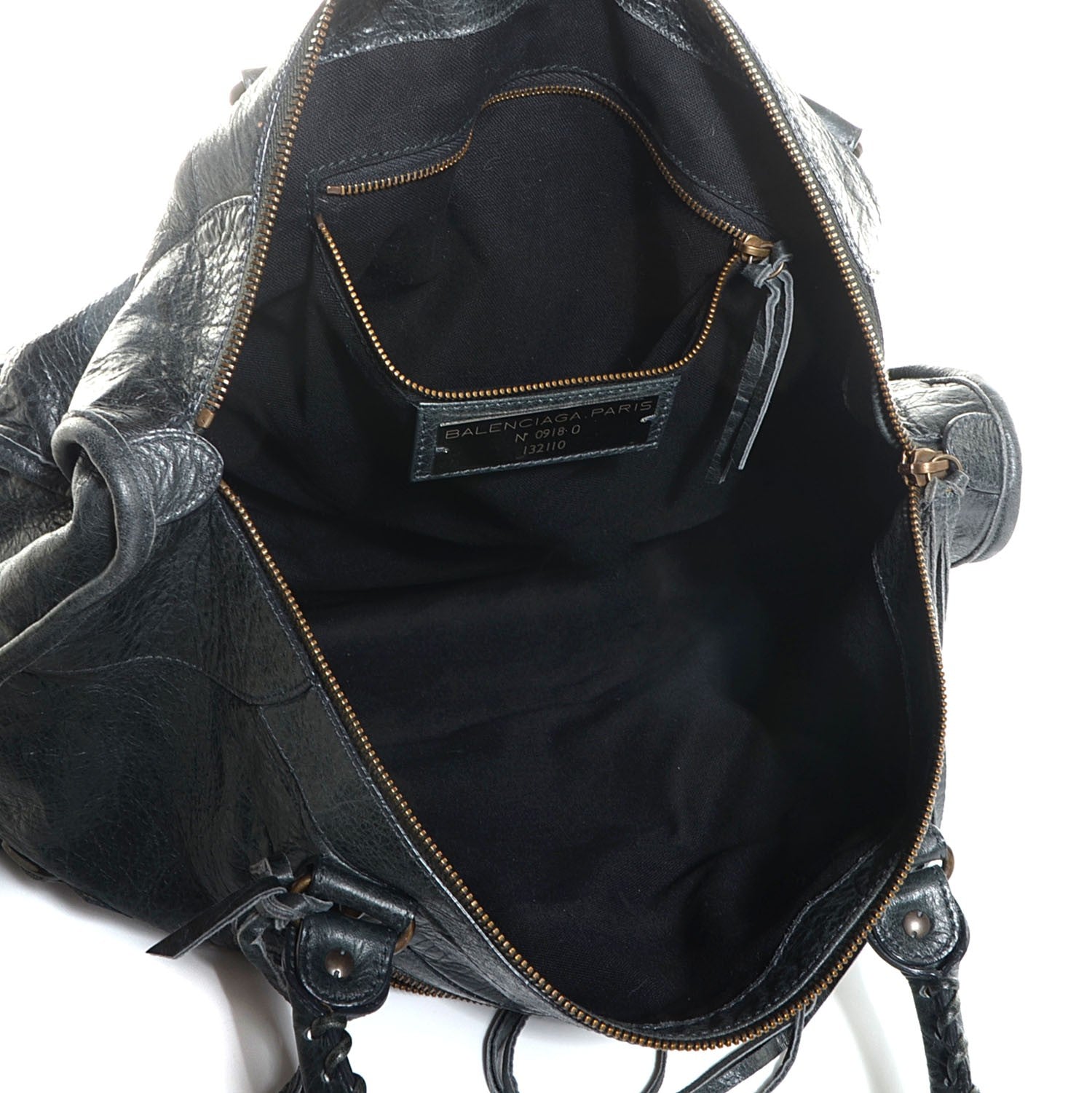 Balenciaga Agneau Classic Hardware Work Anthracite 5 of 12