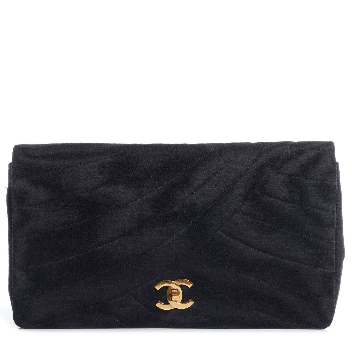 Jersey Clutch Black